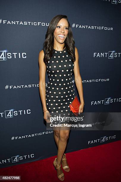 Melissa Knowles attends "Fantastic Four" Atlanta VIP Screening at Cinebistro on July 30, 2015 in Atlanta, Georgia.