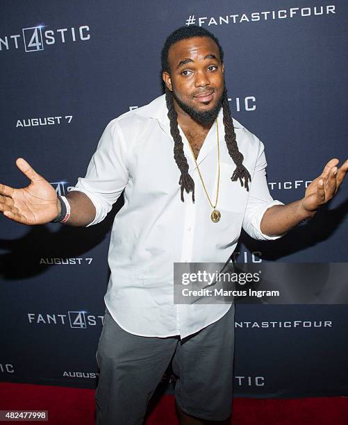 Headkrack attends "Fantastic Four" Atlanta VIP Screening at Cinebistro on July 30, 2015 in Atlanta, Georgia.