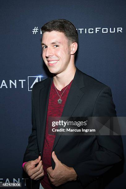 Ethan Trace attends "Fantastic Four" Atlanta VIP Screening at Cinebistro on July 30, 2015 in Atlanta, Georgia.