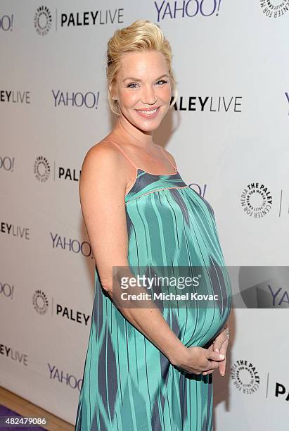 Actress Ashley Scott attends Paley Live: An Evening With Lifetime's "UnREAL" on July 30, 2015 in Los Angeles, California.