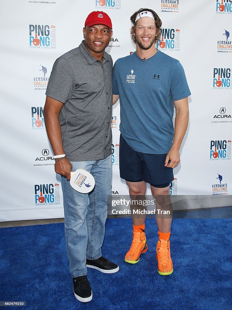 Clayton Kershaw's 3rd Annual PingPong4Purpose