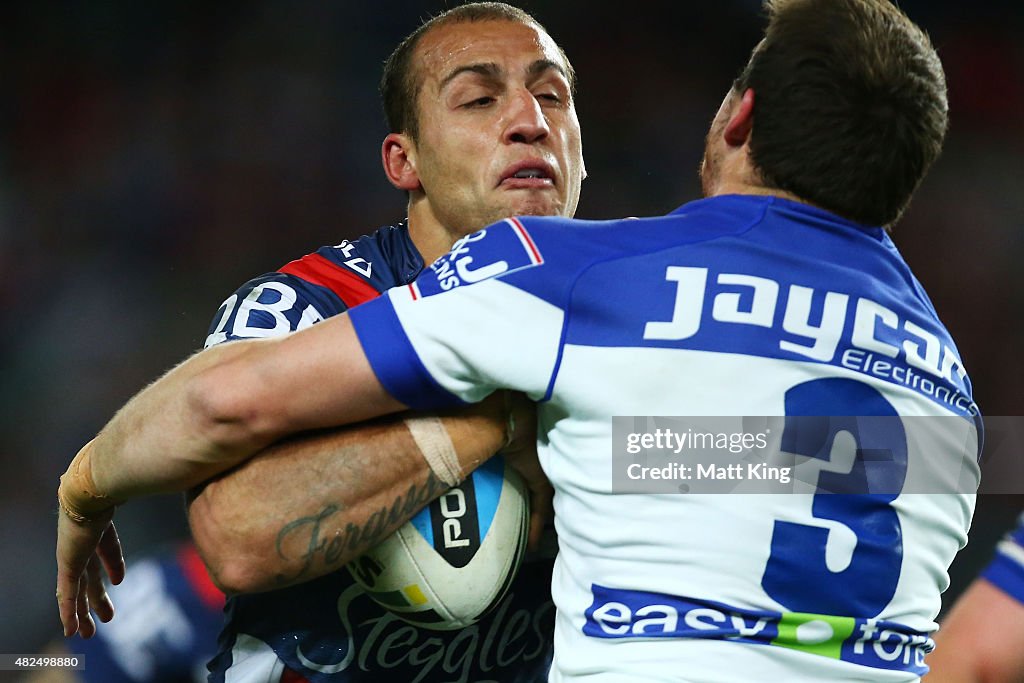 NRL Rd 21 - Roosters v Bulldogs