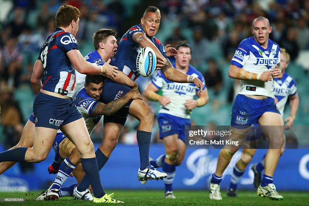 NRL Rd 21 - Roosters v Bulldogs