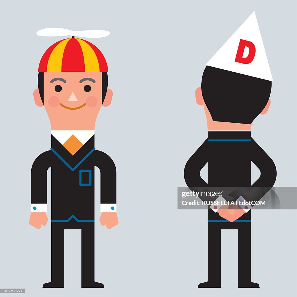 Smart guy and Dunce