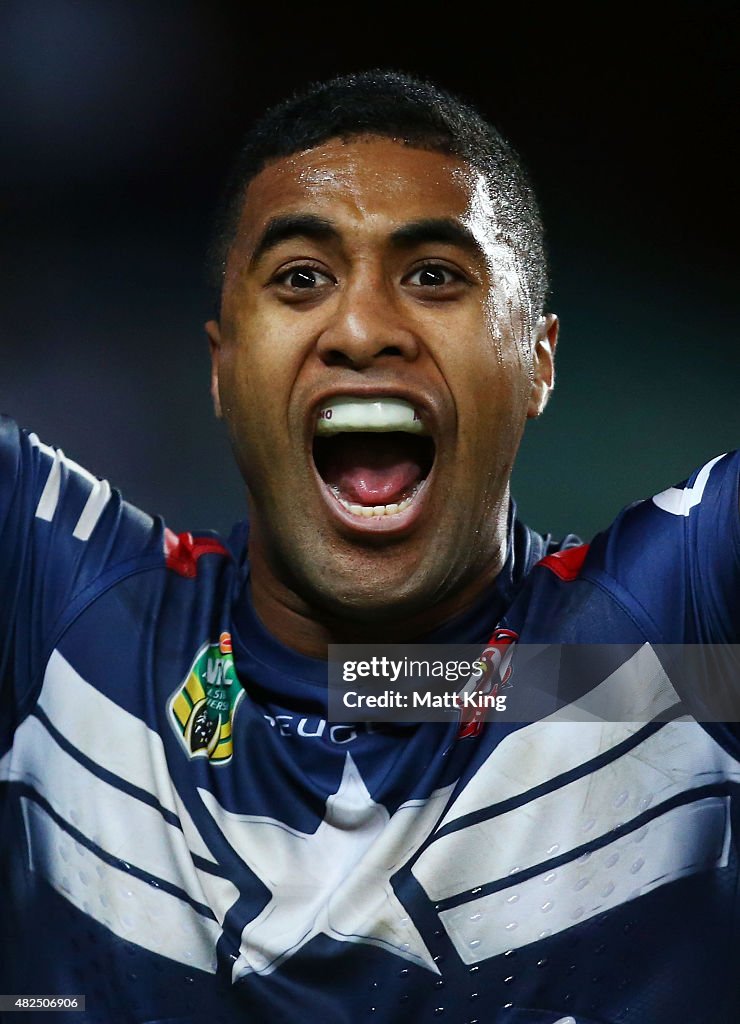 NRL Rd 21 - Roosters v Bulldogs