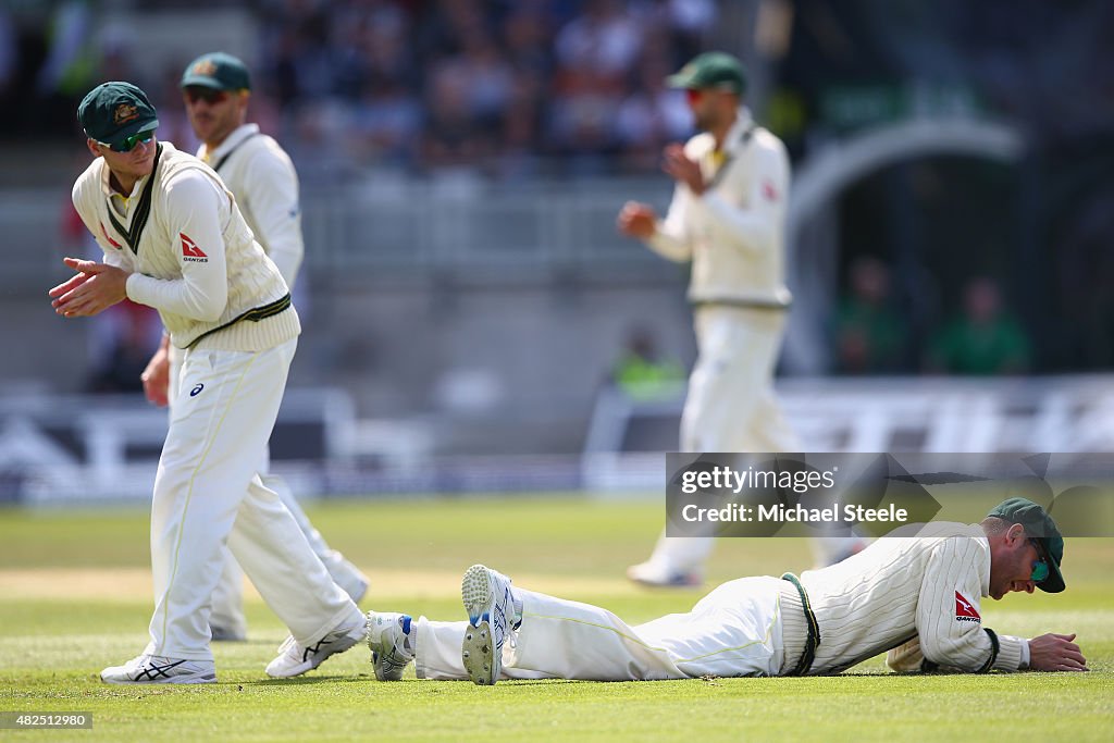 England v Australia: 3rd Investec Ashes Test - Day Three