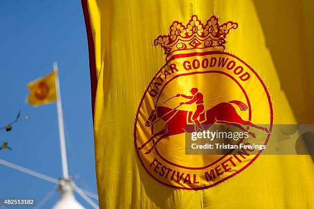 General views on day four of the Qatar Goodwood Festival at Goodwood Racecourse on July 31, 2015 in Chichester, England.