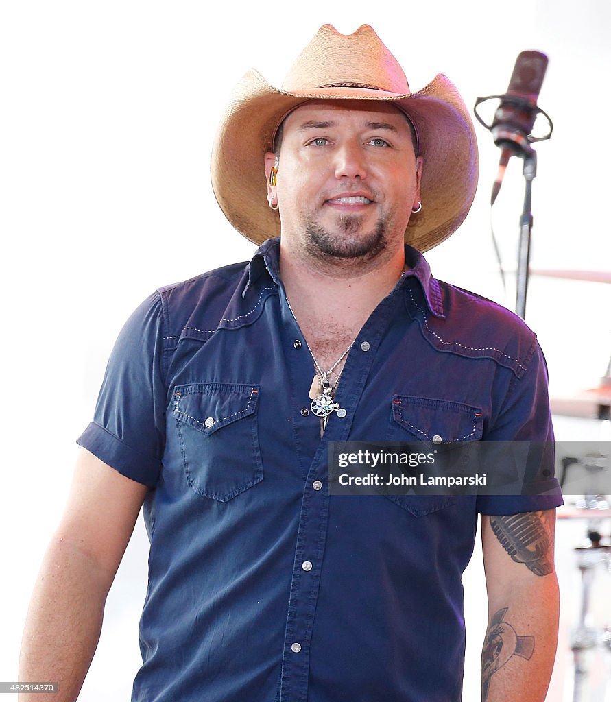 Jason Aldean Performs On NBC's "Today"