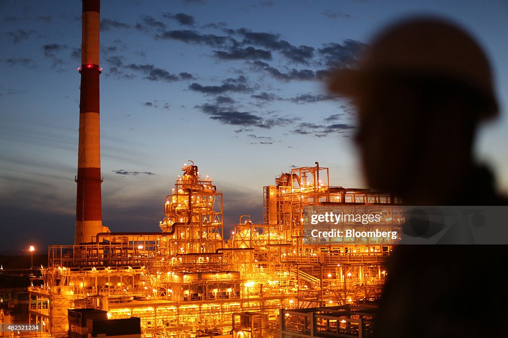 Crude Oil Refining At OAO Tatneft Petrochemical Plant