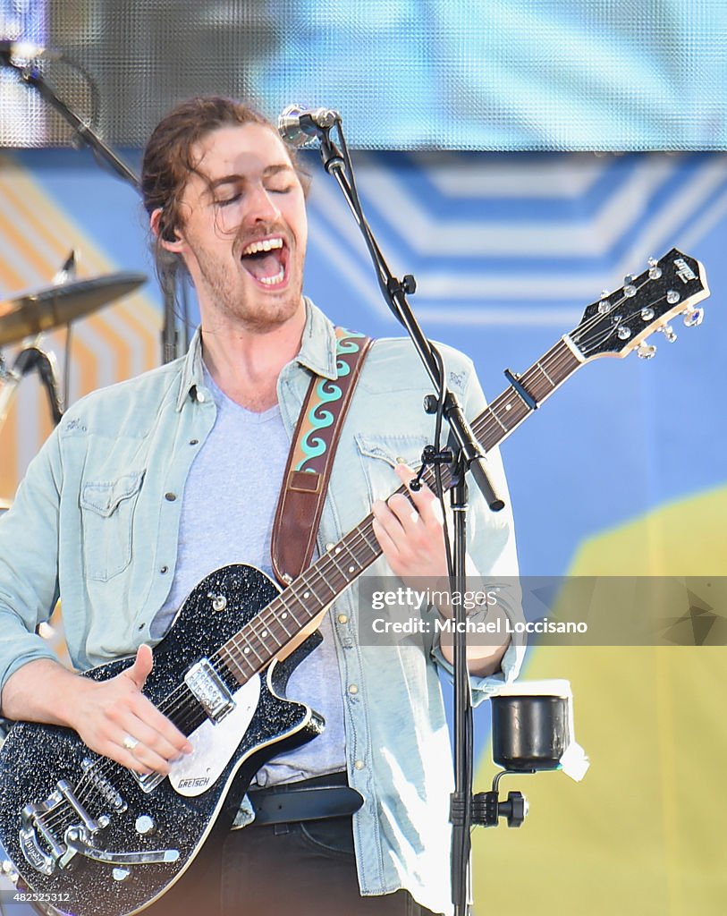 Hozier Performs On ABC's "Good Morning America"