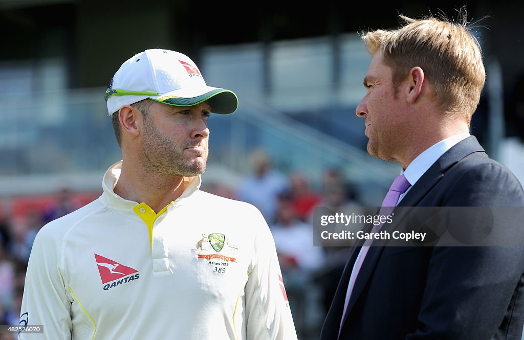 England v Australia: 3rd Investec Ashes Test - Day Three