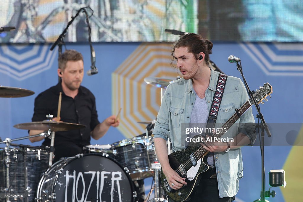 Hozier Performs On ABC's "Good Morning America"