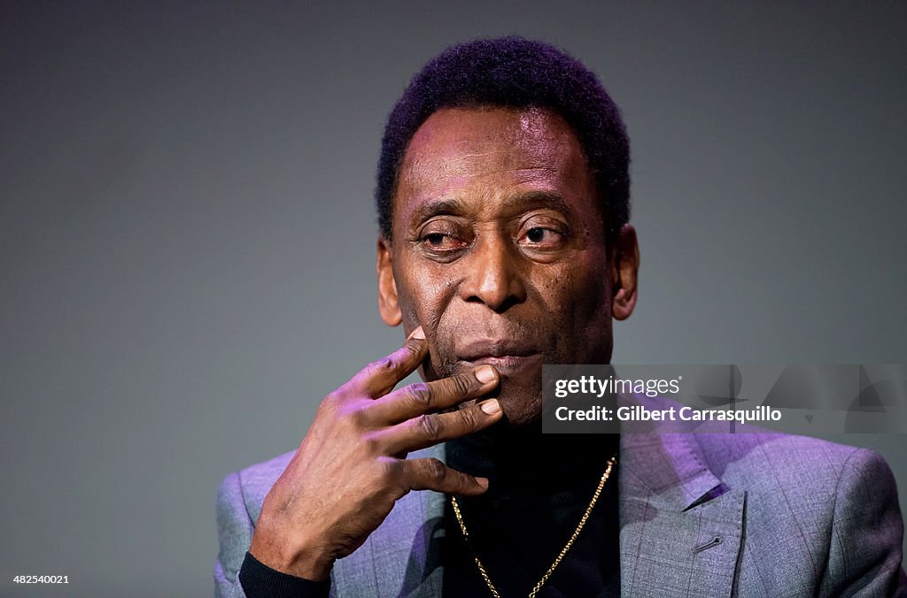 Apple Store Soho Presents Meet The Athlete: Pele