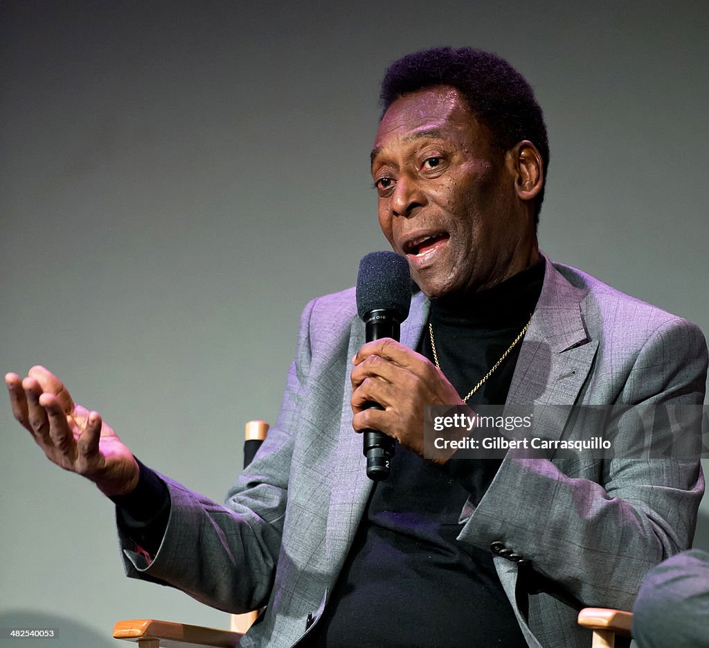 Apple Store Soho Presents Meet The Athlete: Pele