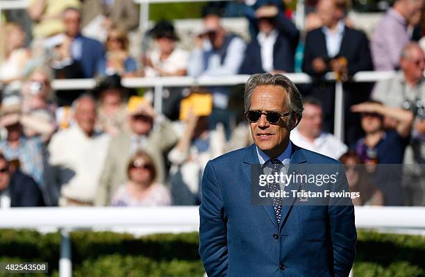 Lord March on day four of the Qatar Goodwood Festival at Goodwood Racecourse on July 31, 2015 in Chichester, England.