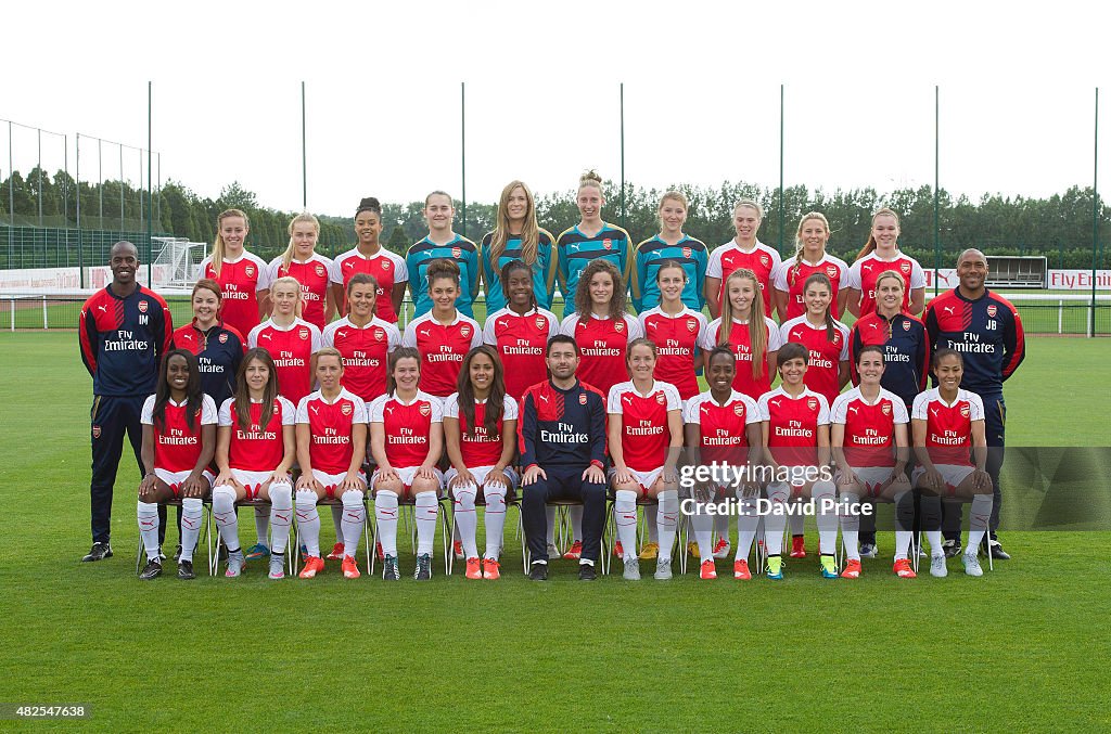 Arsenal Ladies Team Group