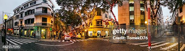 funchal - madeira christmas stock pictures, royalty-free photos & images