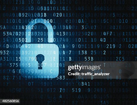 Abstract Code Background Lock High-Res Vector Graphic - Getty Images