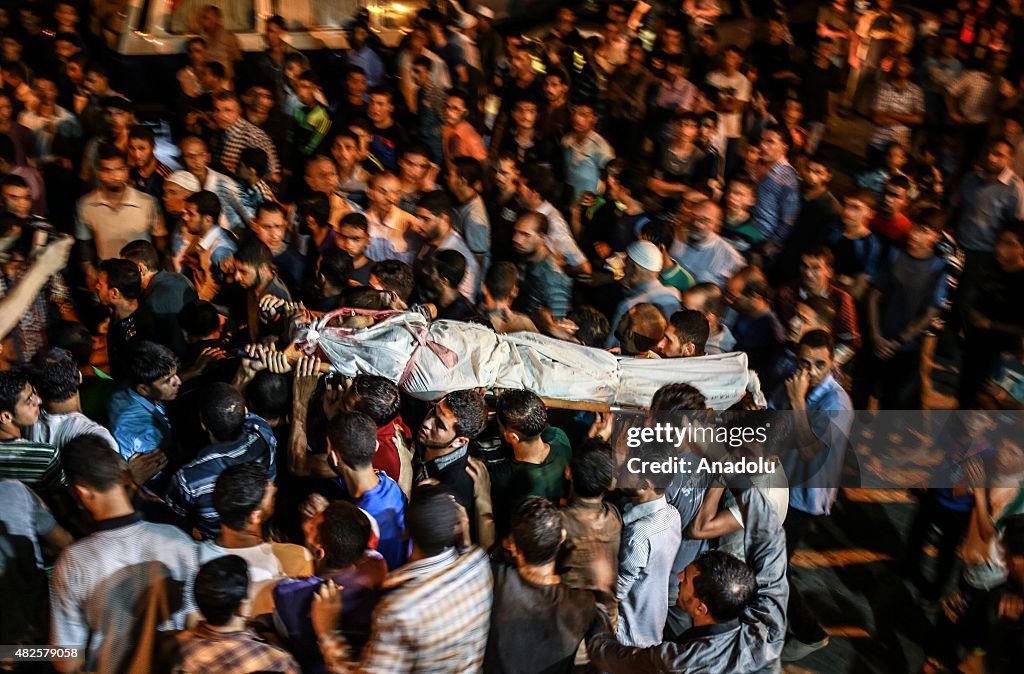 Funeral of Palestinian teen killed by Israeli soldiers