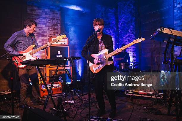 Lonelady performs on the Jagermeister Stage at Kendal Calling Festival on July 31, 2015 in Kendal, United Kingdom.