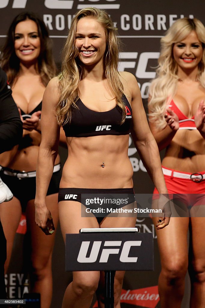 UFC 190 Weigh-in