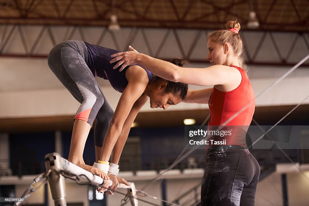 Coaching before the competition