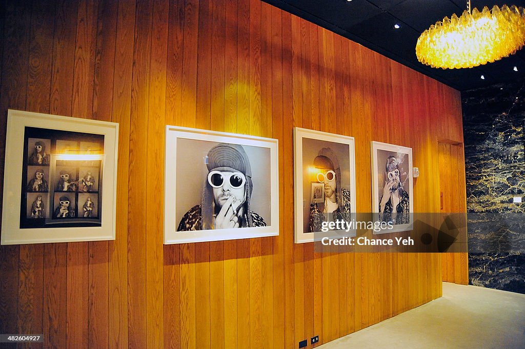 "Kurt Cobain By Photographer Jesse Frohman" Photo Exhibition