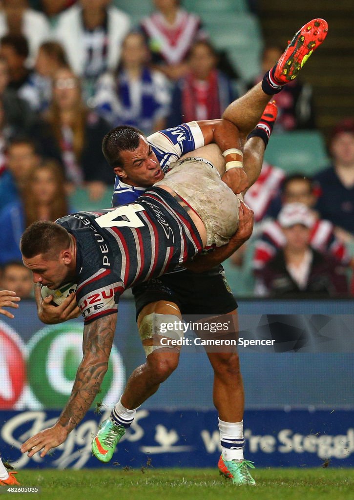 NRL Rd 5 - Roosters v Bulldogs