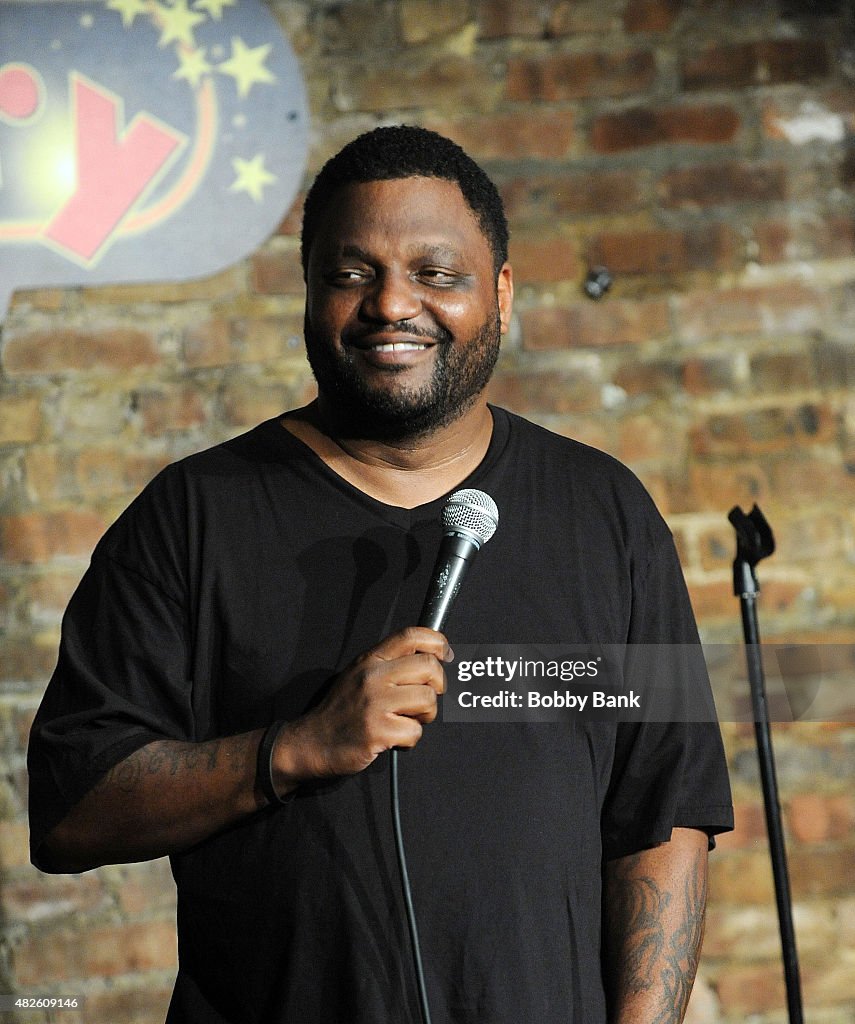 Comedian Aries Spears Performs At Stress Factory Comedy Club