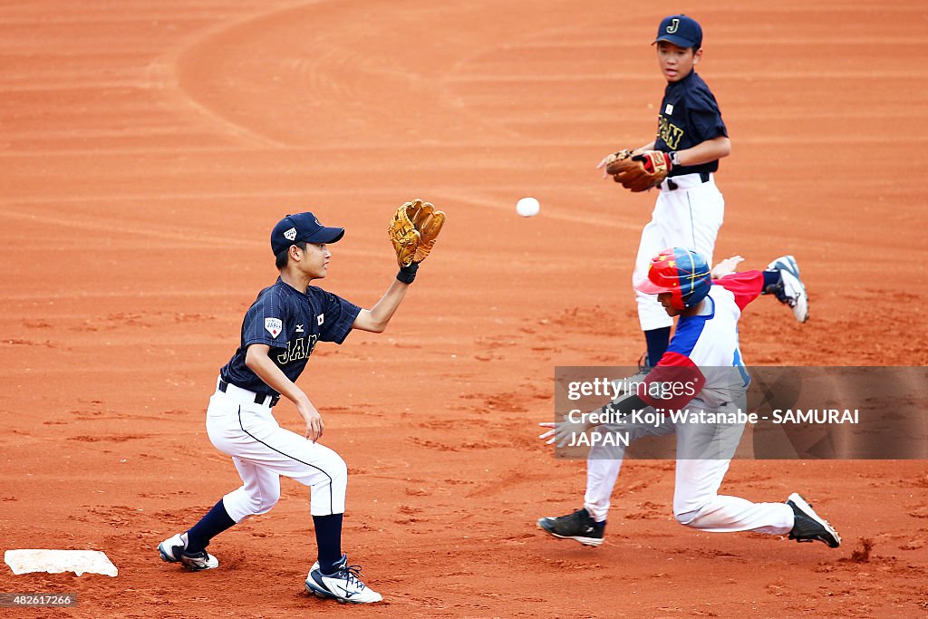 Venezuela v Japan - Super Round - 2015 WBSC U-12 Baseball World Cup