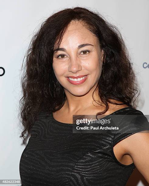 Actress Jackeline Olivier attends the Los Angeles Travel Magazine Endless Summer issue launch at Project on July 31, 2015 in Los Angeles, California.