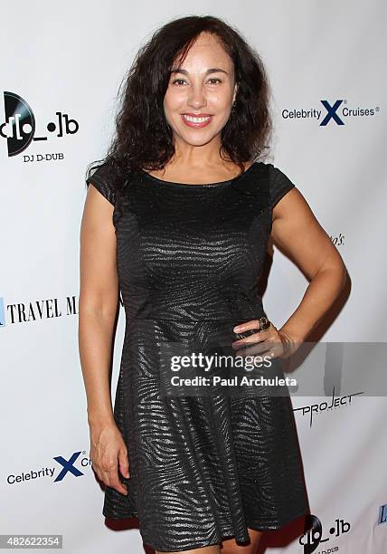 Actress Jackeline Olivier attends the Los Angeles Travel Magazine Endless Summer issue launch at Project on July 31, 2015 in Los Angeles, California.