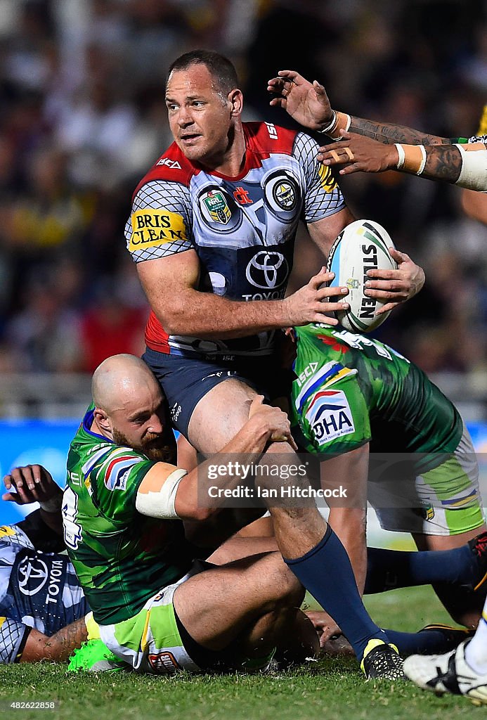 NRL Rd 21 - Cowboys v Raiders