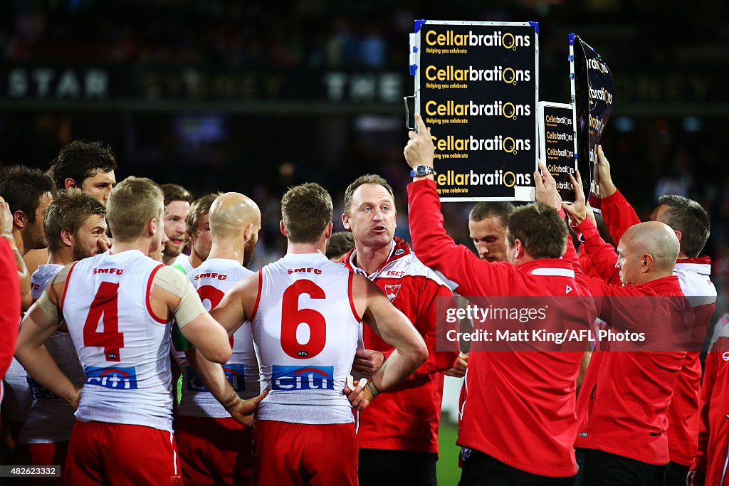 AFL Rd 18 -  Sydney v Adelaide