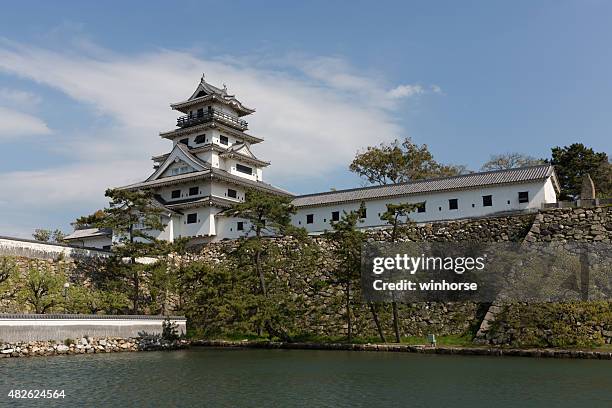 imabari castle in ehime prefecture, shikoku, japan - imabari city stock pictures, royalty-free photos & images