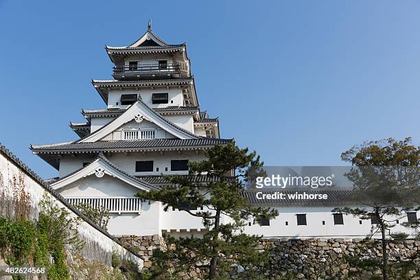 imabari castle in ehime prefecture, shikoku, japan - imabari city stock pictures, royalty-free photos & images