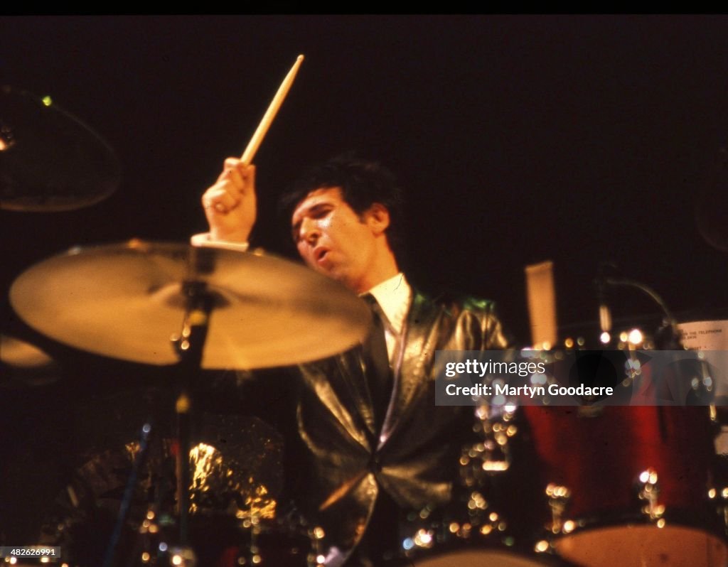 Clem Burke Playing With Blondie Newcastle UK 1998