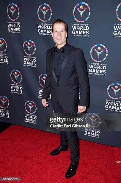 Louis Van Amstel attends the Special Olympics Celebrity Dance Challenge at Wallis Annenberg Center for the Performing Arts on July 31, 2015 in...