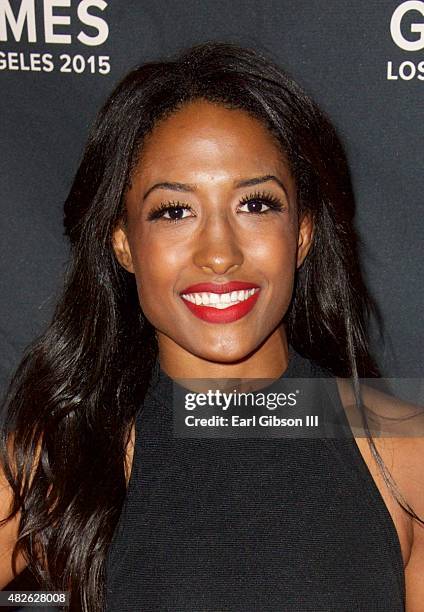 Victoria Anthony attends the Special Olympics Dance Challenge at Wallis Annenberg Center for the Performing Arts on July 31, 2015 in Beverly Hills,...