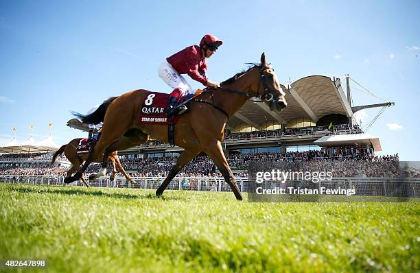 General views on day five of the Qatar Goodwood Festival at Goodwood Racecourse on August 1, 2015 in Chichester, England.