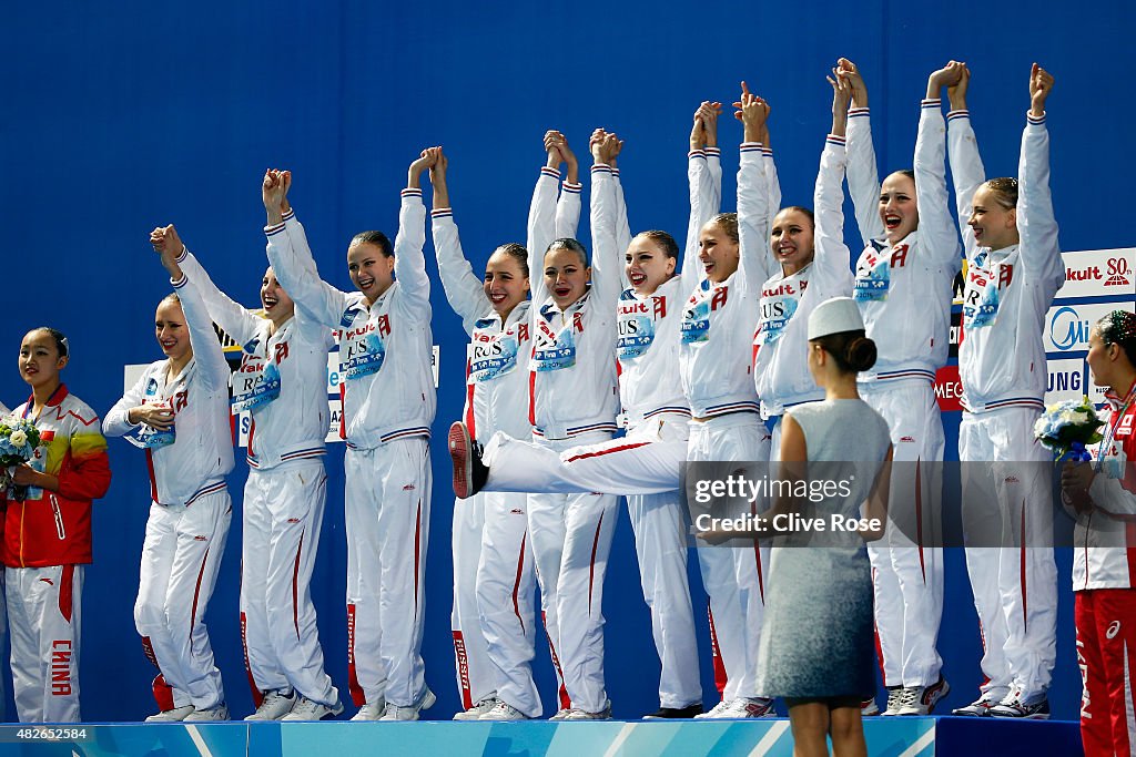 Synchronised Swimming - 16th FINA World Championships: Day Eight