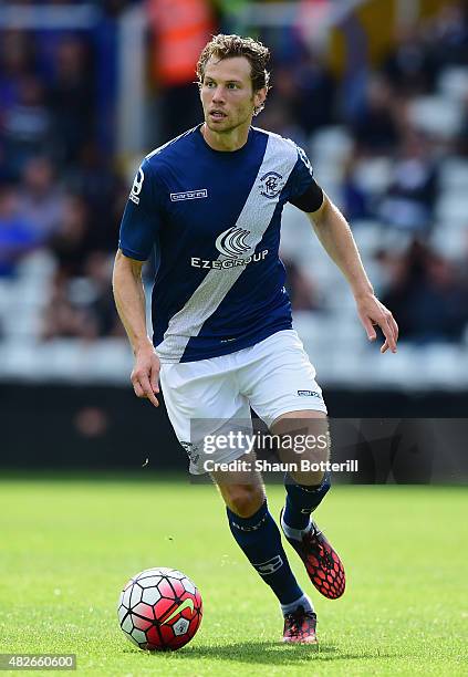 Jonathan Spector of Birmingham City during the Pre-Season Friendly match between Birmingham City and Leicester City at St Andrews on August 1, 2015...