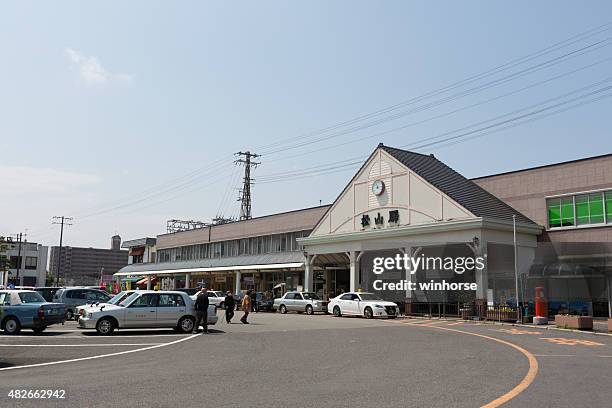 matsuyama station in ehime prefecture, shikoku, japan - matsuyama ehime stock pictures, royalty-free photos & images