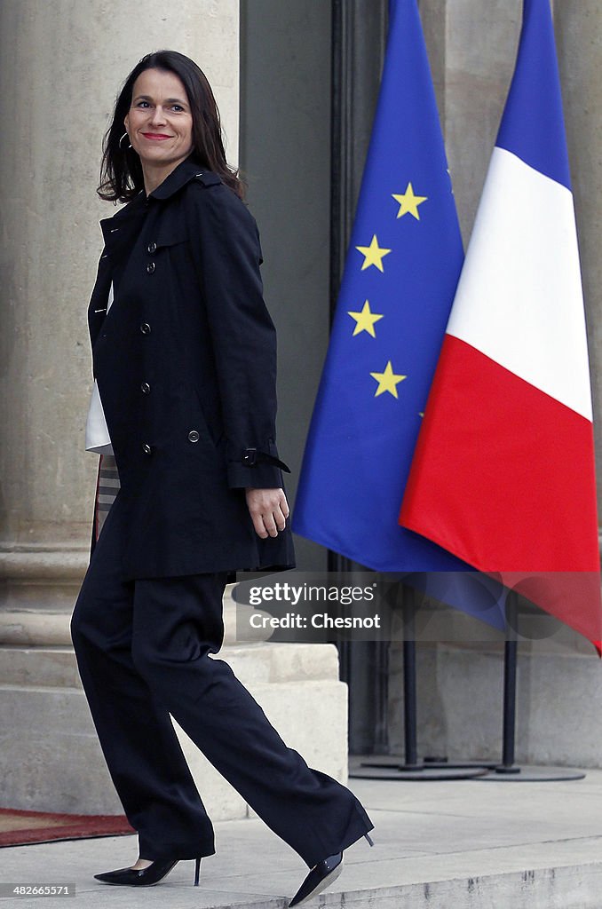 First 'Conseil Des Ministres' Of France New Government At Elysee Palace