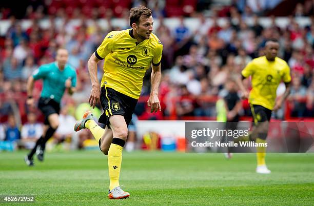 Libor Kozak of Aston Villa during the pre season friendly match between Nottingham Forest and Aston Villa at the City Ground on August 01, 2015 in...