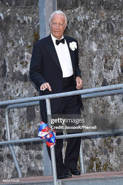 Carlo Ferdinando Borromeo is seen on August 1, 2015 in ANGERA, Italy.