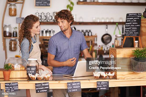 and that's how the system works - deli counter stockfoto's en -beelden