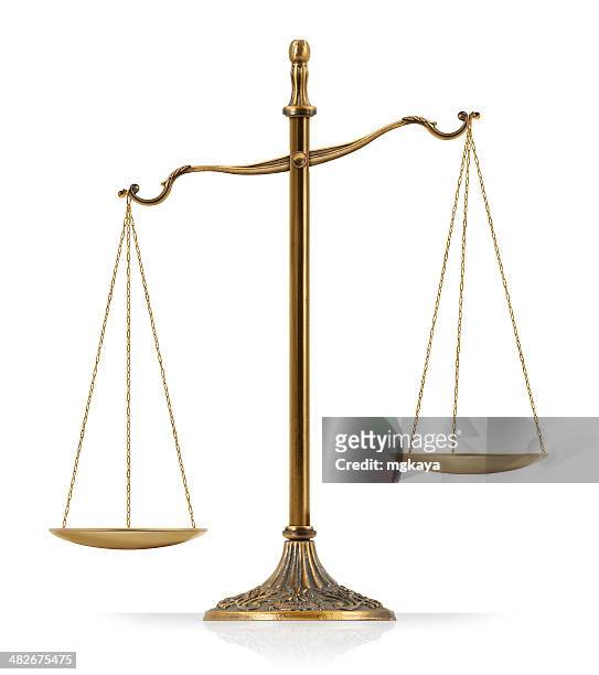 scales of justice - mass unit of measurement stock pictures, royalty-free photos & images