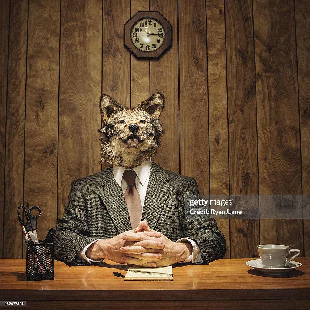 Animal Business Wolf Boss