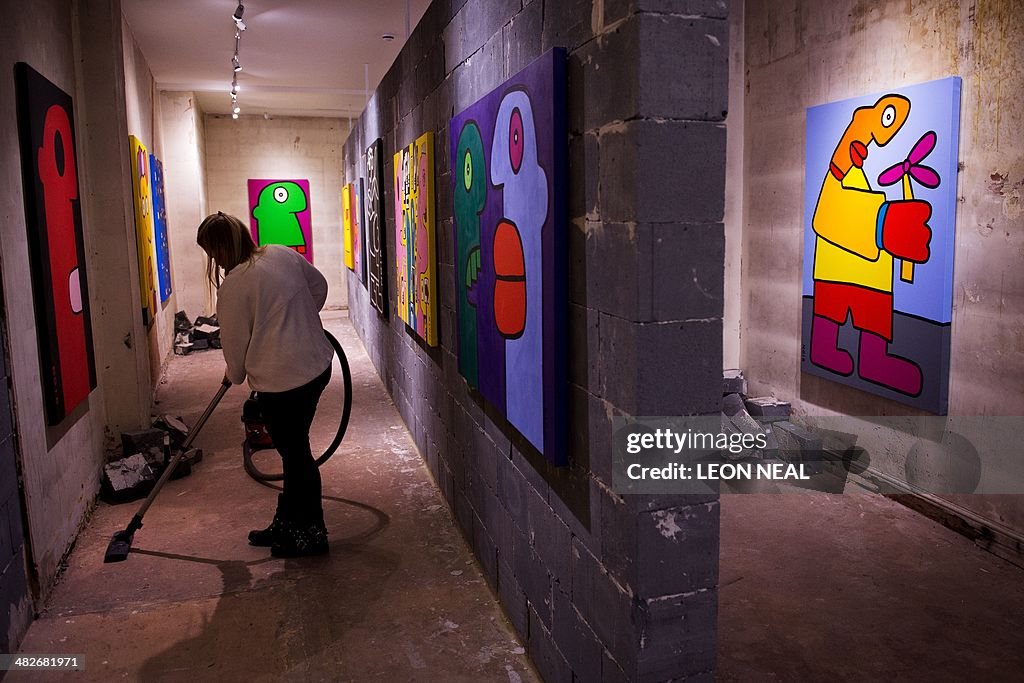 BRITAIN-FRANCE-ART-THIERRY NOIR